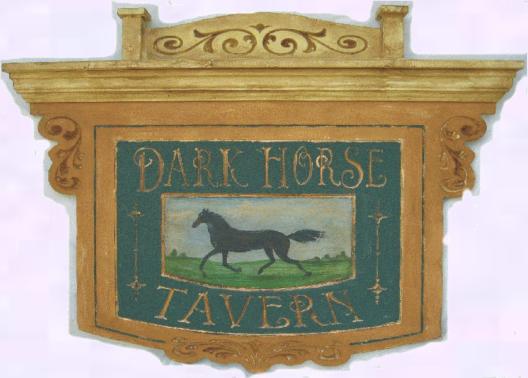 Vintage Pub signs with horses