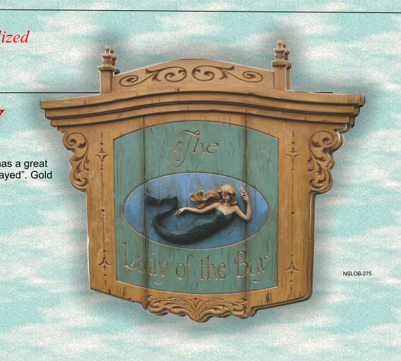 Mermaid vintage, rustic wall decor, vintage pub signs