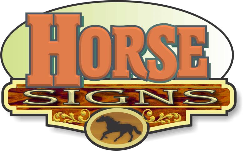 ranch and horse farm rustic signs