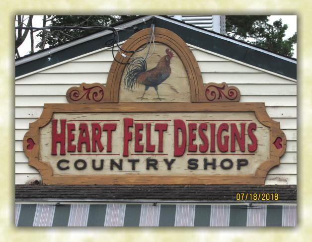 country store signs in vintage style