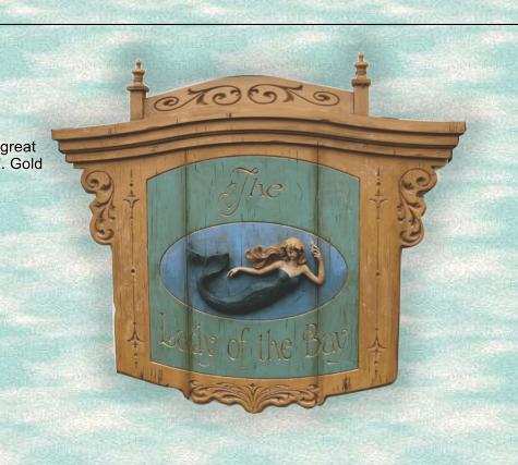 large Mermaid wall decor