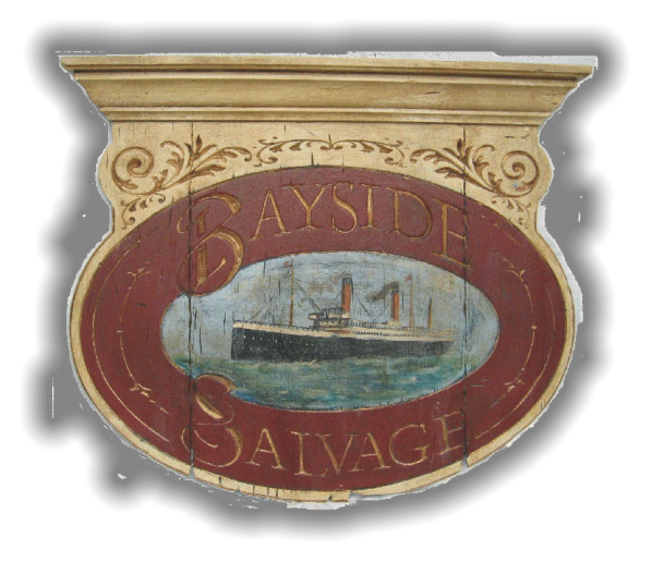 sea salvage sign