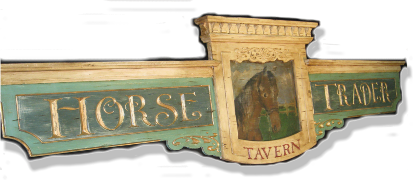 Horse Trader tavern sign